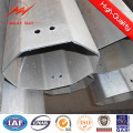 Bitumn Safety Factor 1.5 Polygonal 12m Galvanized Electric Steel Pole